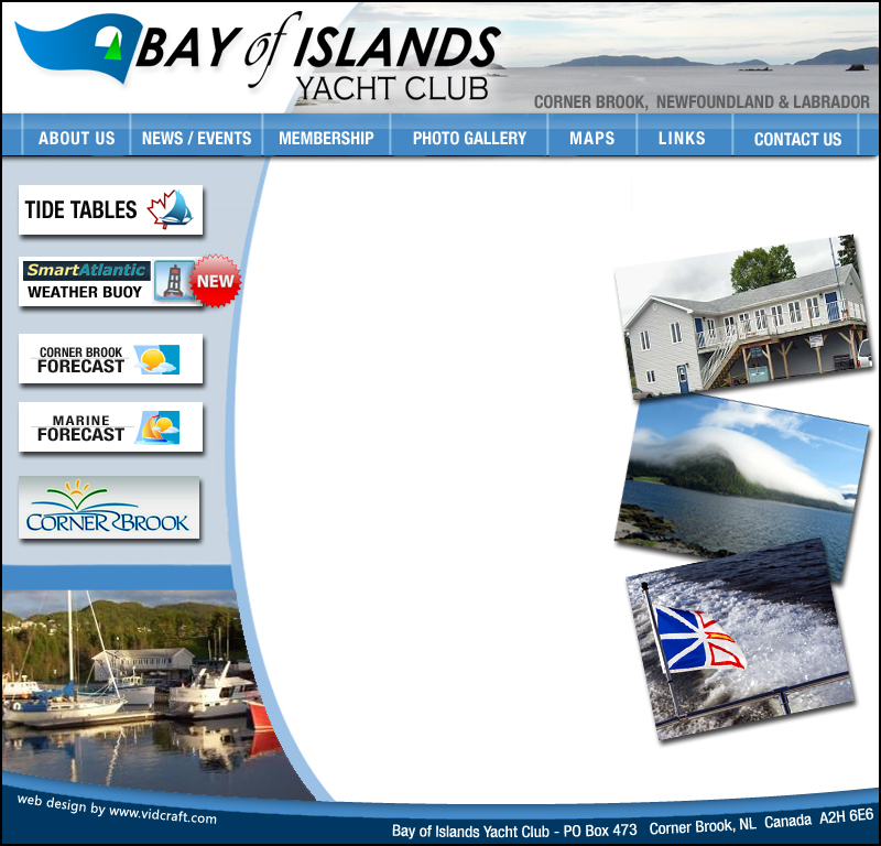Offical Web Site Of The Bay Of Islands Yacht Club Newfoundland Labrador