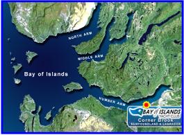 Bay of Islands Map